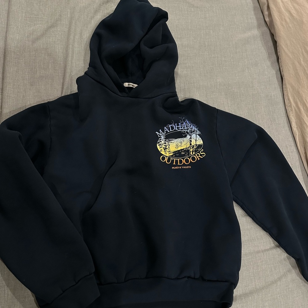 Madhappy Outdoors Navy mens medium sweatshirt